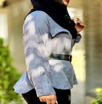 مانتو آستین پاگن